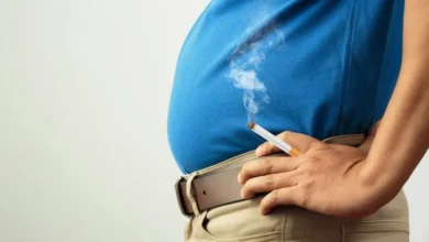 التدخين يزيد تراكم دهون البطن